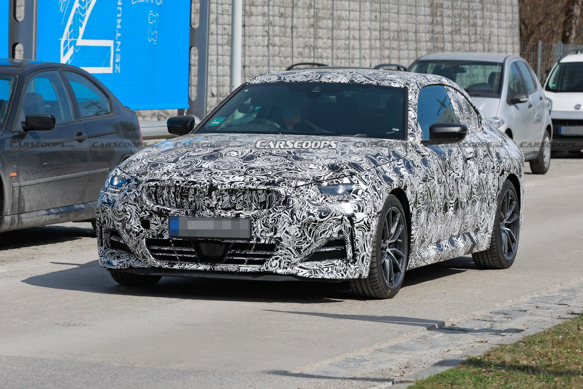 2022 BMW 2-Series Loses Camouflage, Shows More Of Its Face