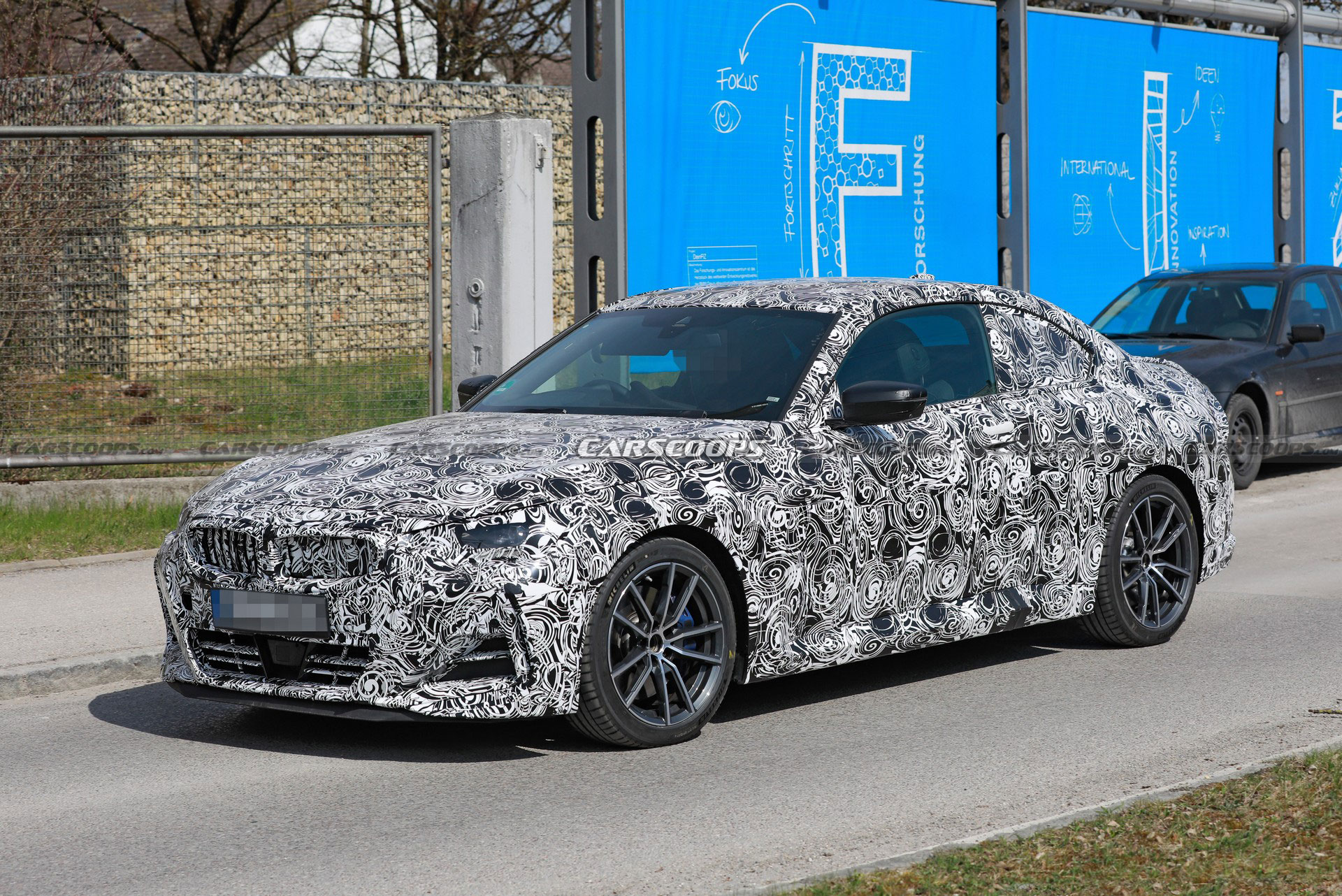 2022 BMW 2-Series Loses Camouflage, Shows More Of Its Face