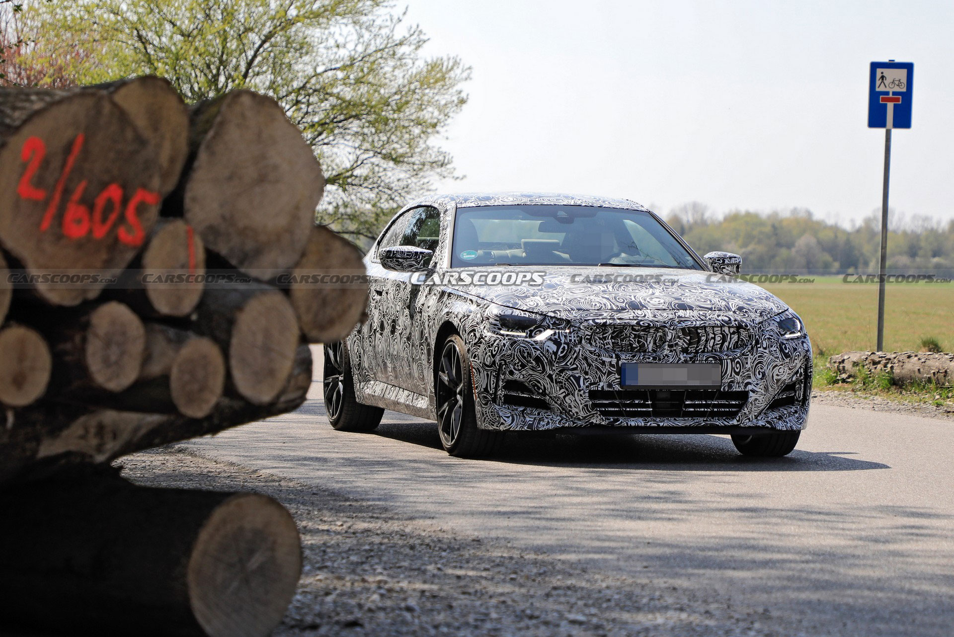 2022 BMW 2-Series Loses Camouflage, Shows More Of Its Face