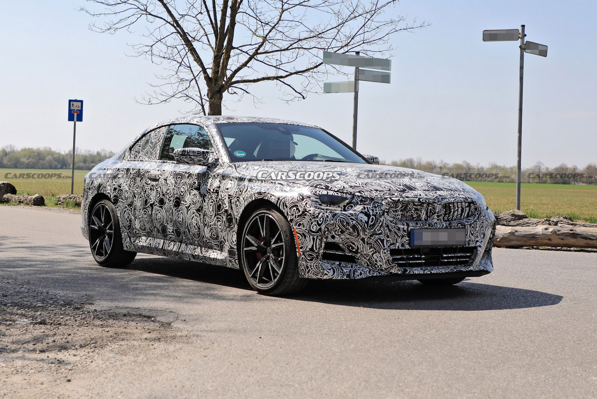 2022 BMW 2-Series Loses Camouflage, Shows More Of Its Face