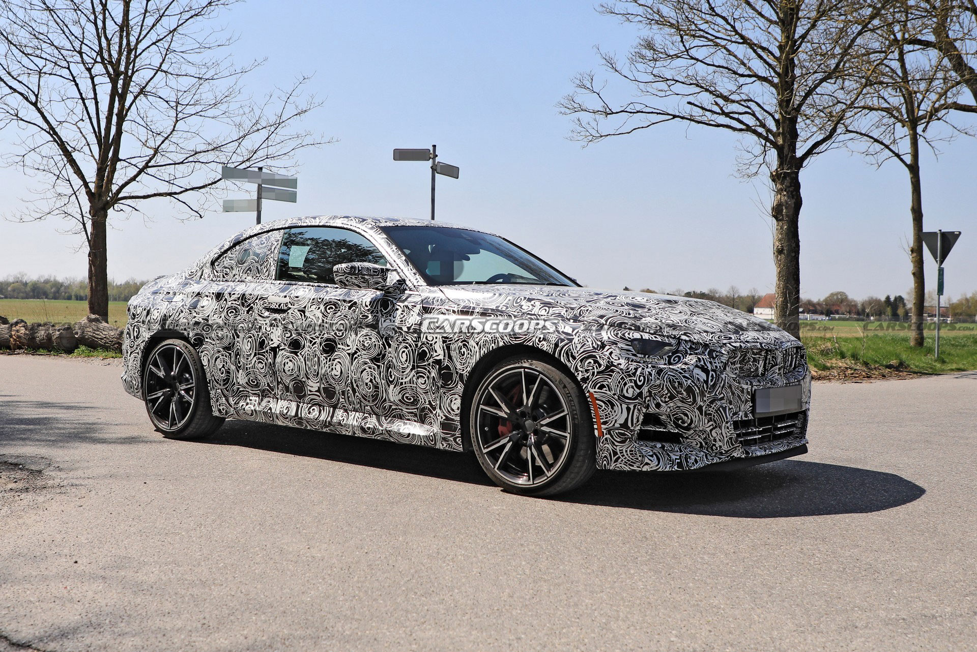 2022 BMW 2-Series Loses Camouflage, Shows More Of Its Face