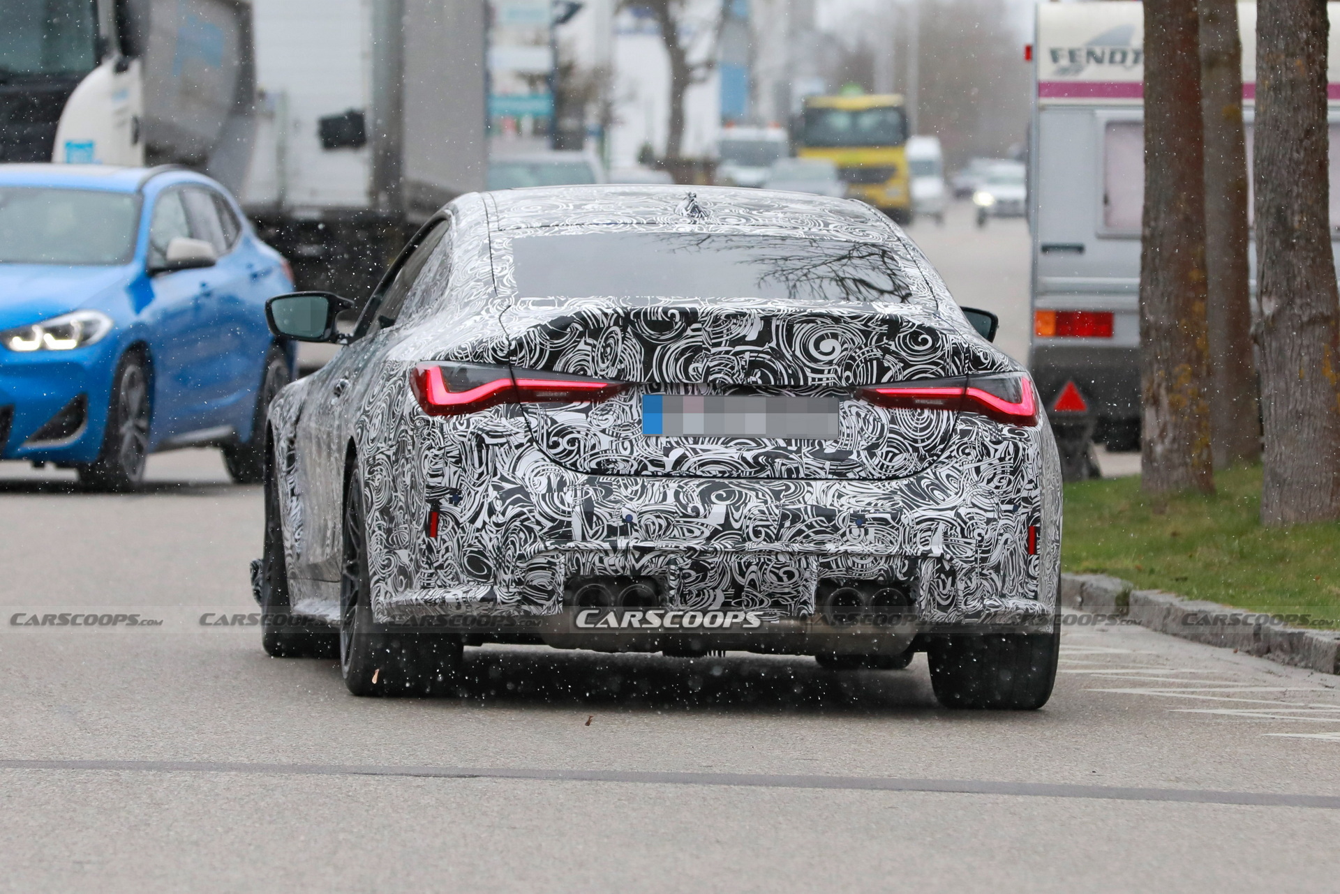 New Hotter BMW M4 Spotted Testing, Could It Be The Fabled CSL?