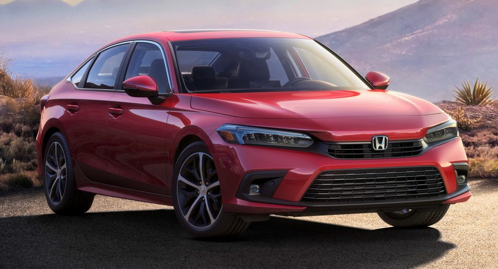  This Is The New 2022 Honda Civic Sedan, Will Be Fully Revealed On April 28