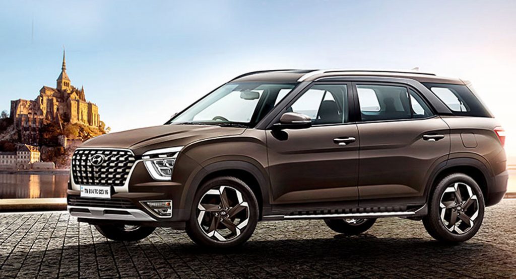  Hyundai Alcazar Debuts In India As A Premium Crossover