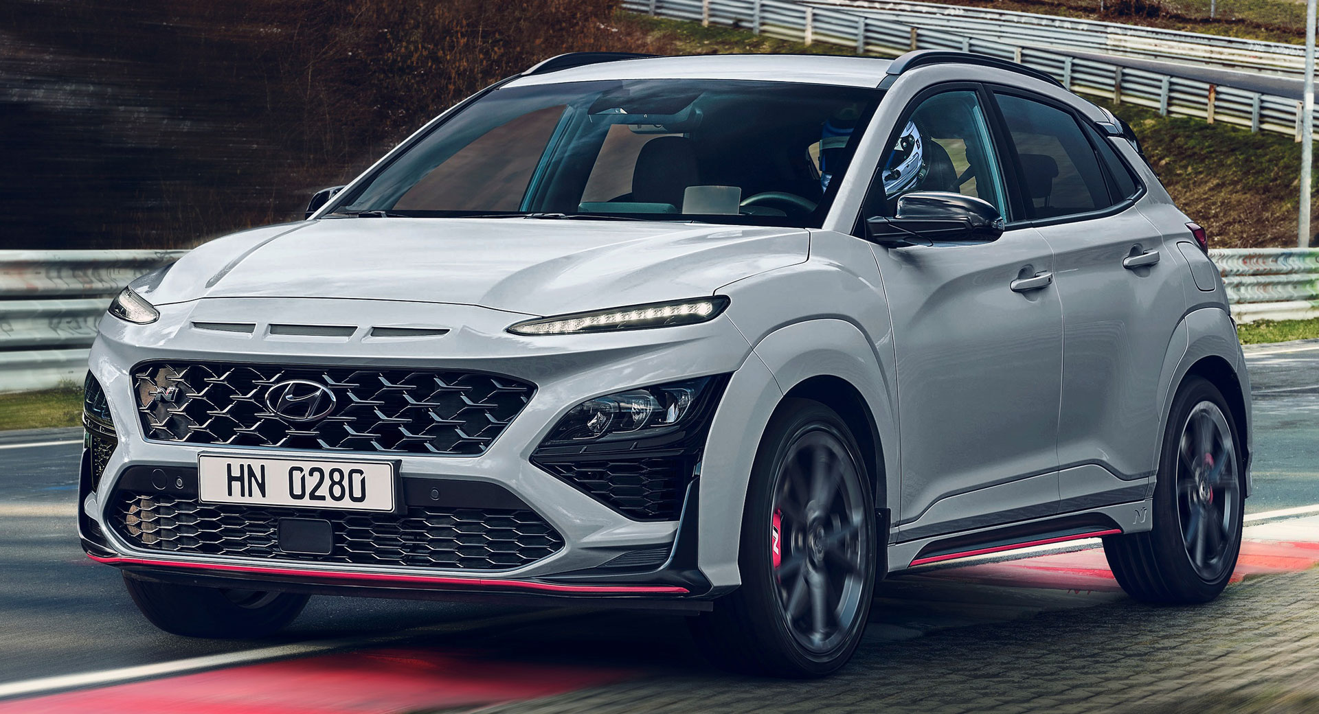 Hyundai Kona N Debuts As A Track Capable Crossover With Up To 286 HP Hyundai Kona N Debuts As A Track Capable Crossover With Up To 286 HP