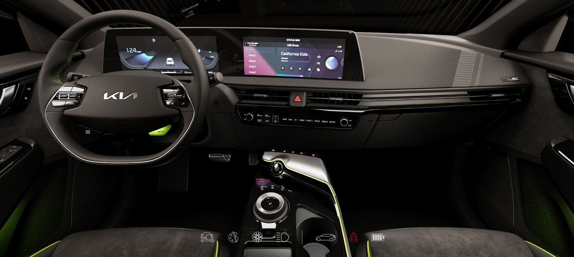 Kia EV6 Configurator Shows Off The Model’s Three Trim Levels And Color Palette