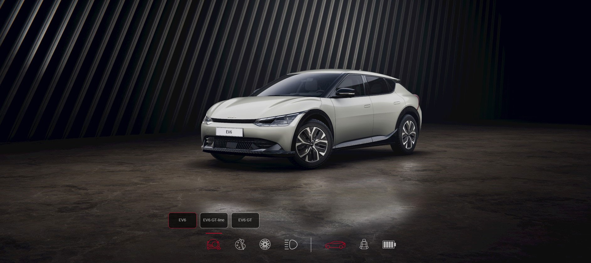Kia EV6 Configurator Shows Off The Model’s Three Trim Levels And Color Palette