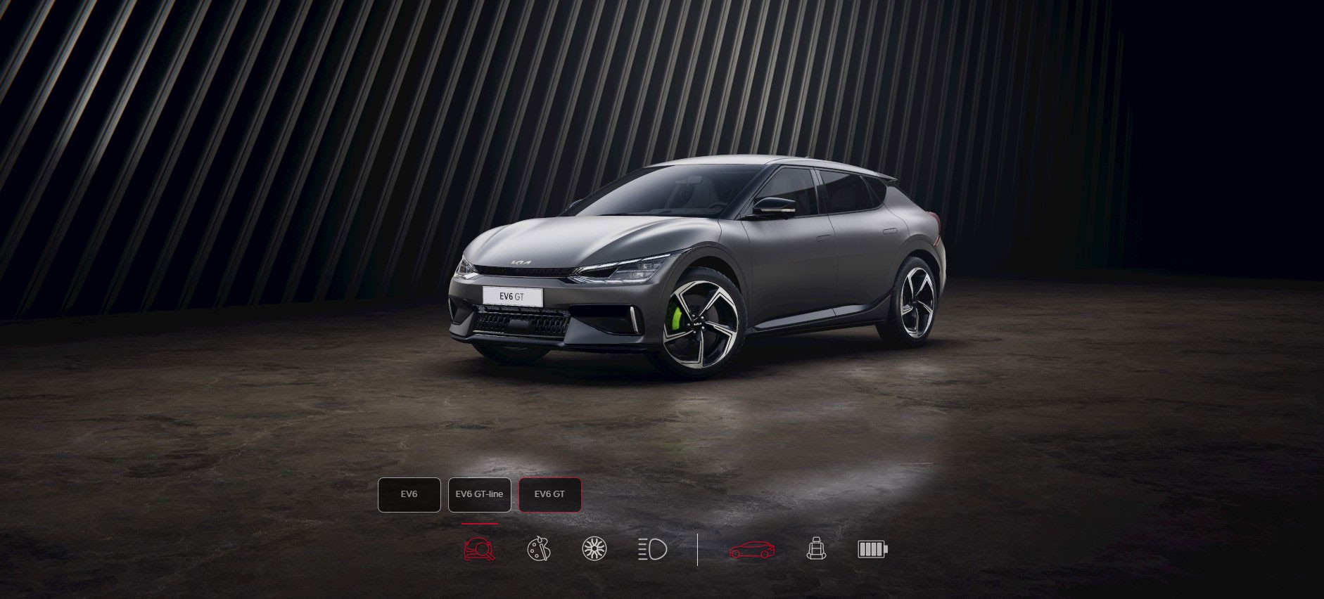 Kia EV6 Configurator Shows Off The Model’s Three Trim Levels And Color Palette