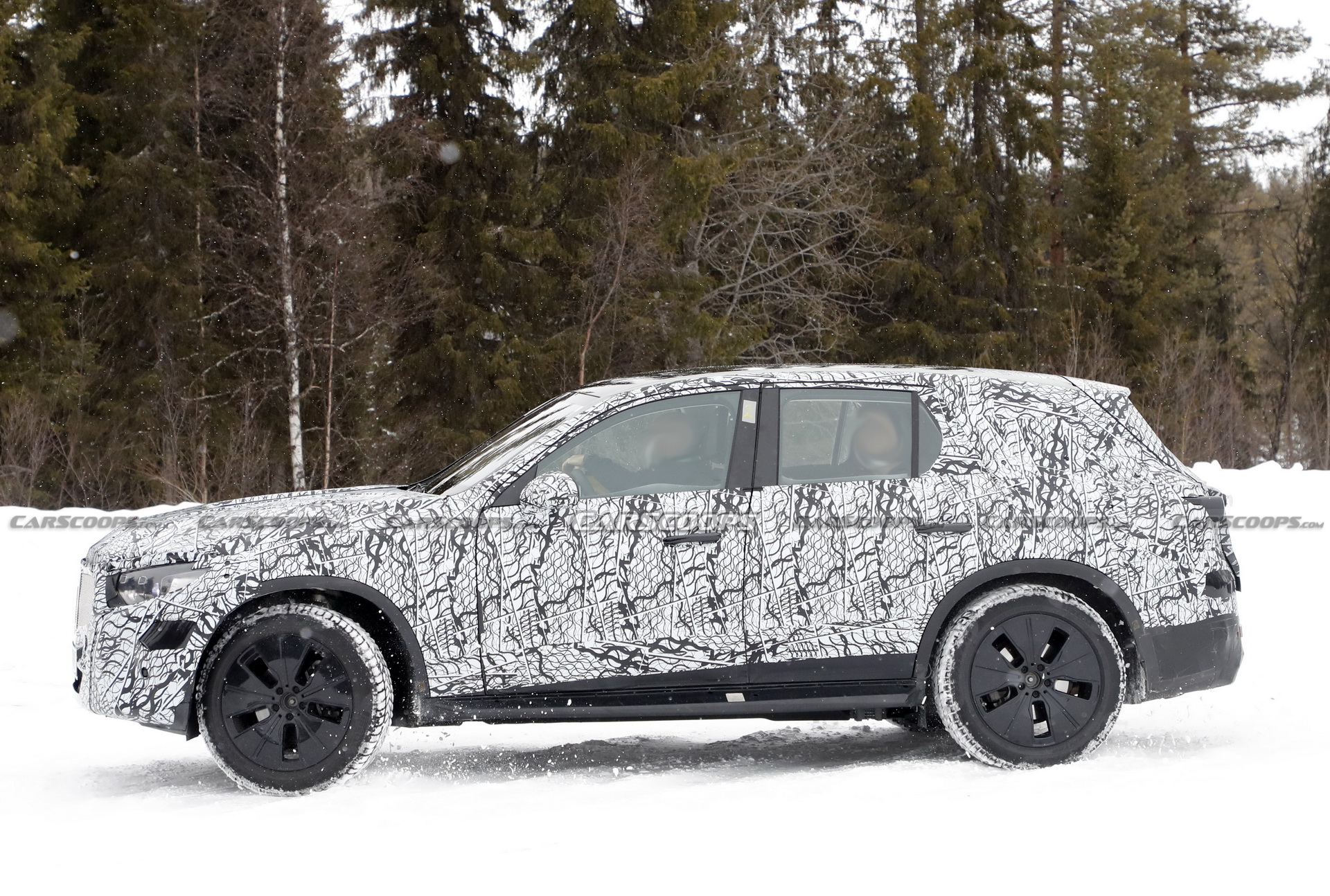 2023 Mercedes-Benz GLC Spied During Cold Weather Testing