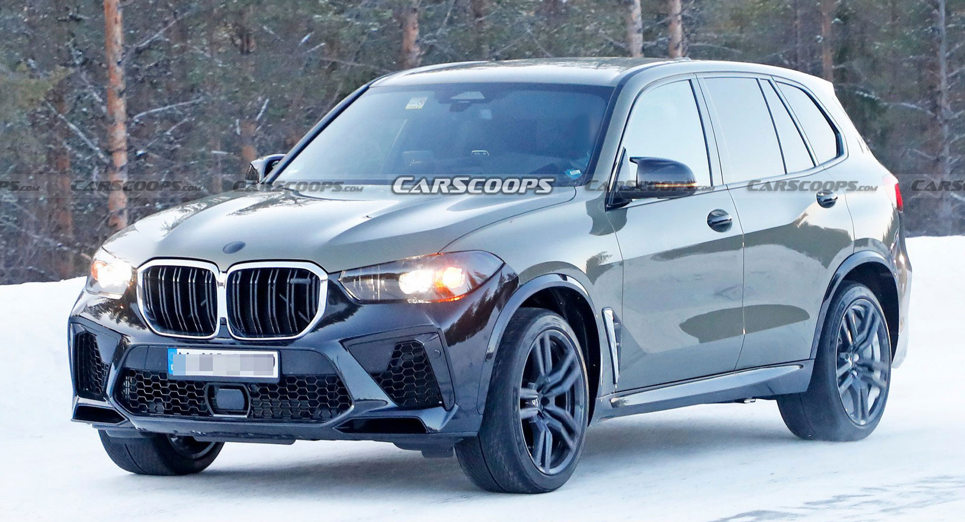 An exterior picture of the 2023 BMW X5 M