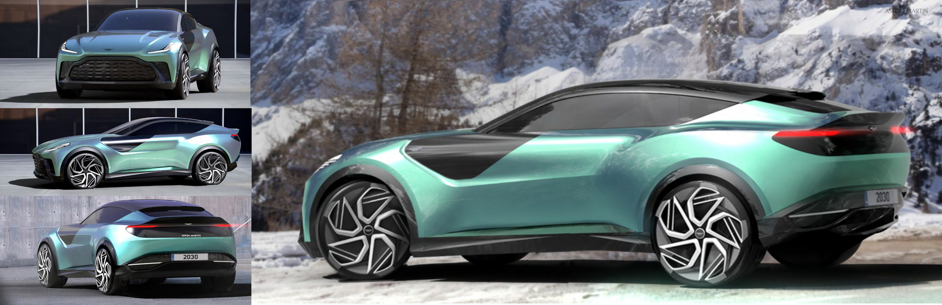 Aston Martin SUV Render Imagines A Much More Daring Approach To The DBX
