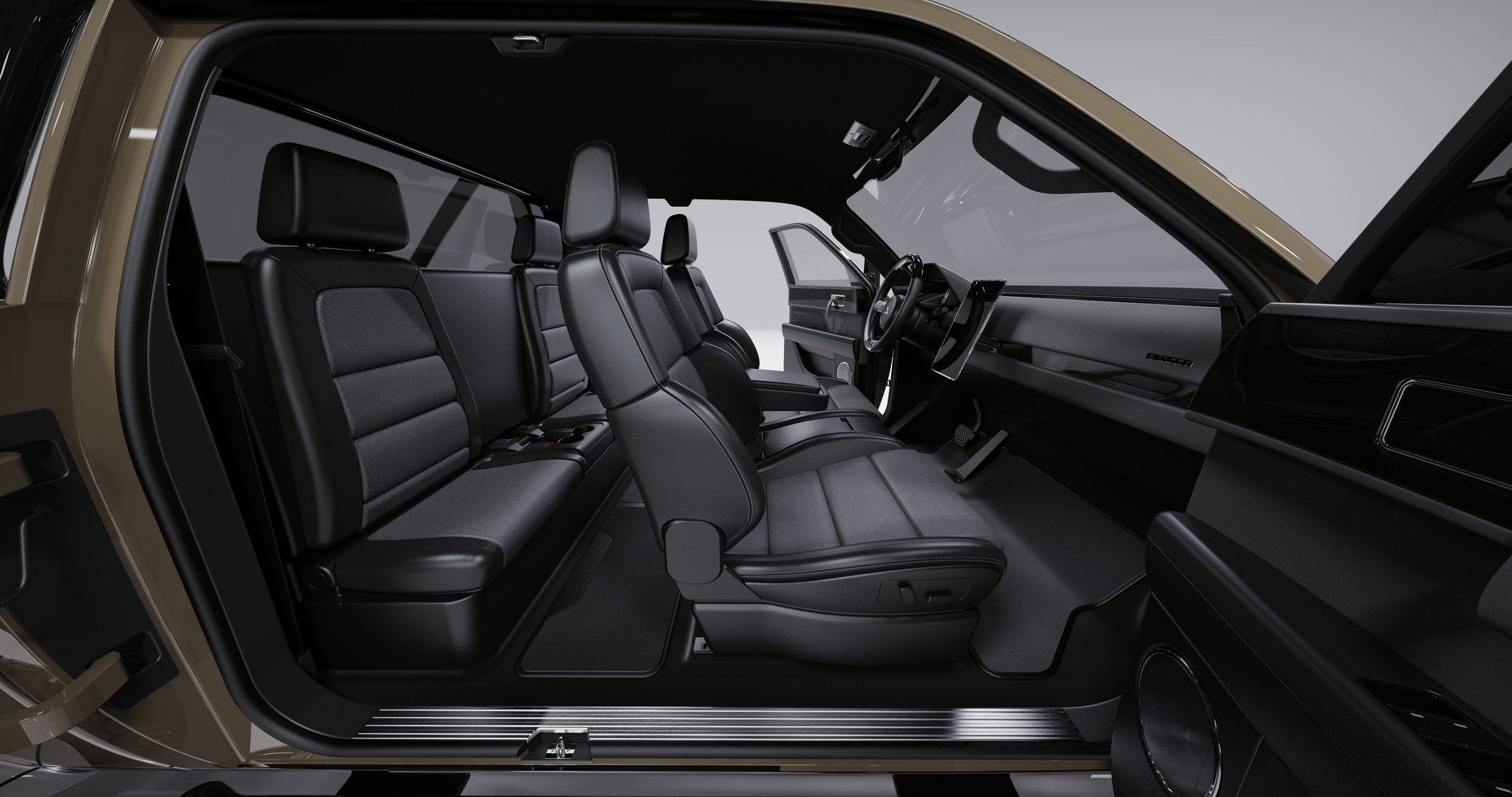 Alpha Wolf+ Gives The Electric Pickup Extra Space With Extended Cab