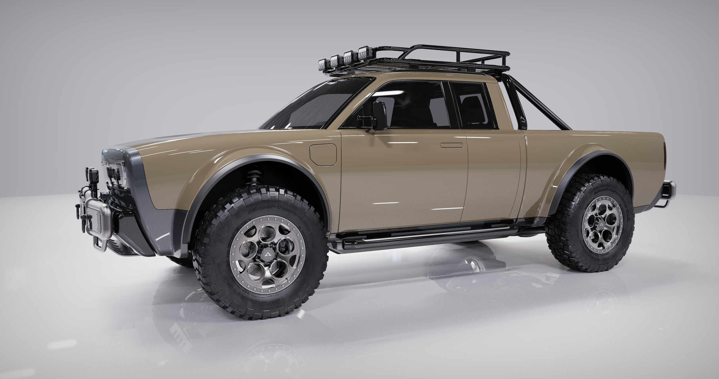 Alpha Wolf+ Gives The Electric Pickup Extra Space With Extended Cab