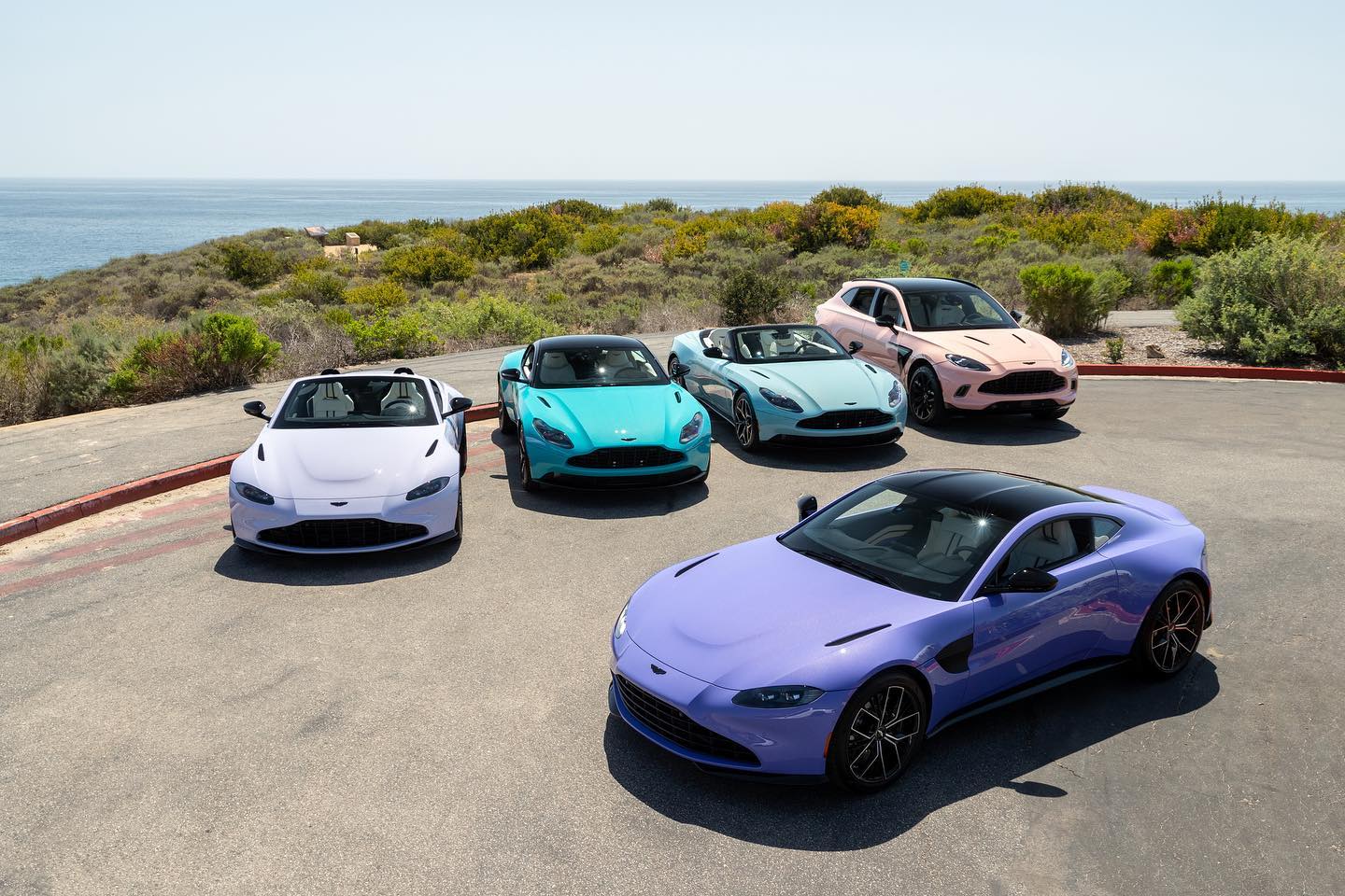 Aston Martin Pastel Collection Features Colorful Vantage, DB11 And DBX