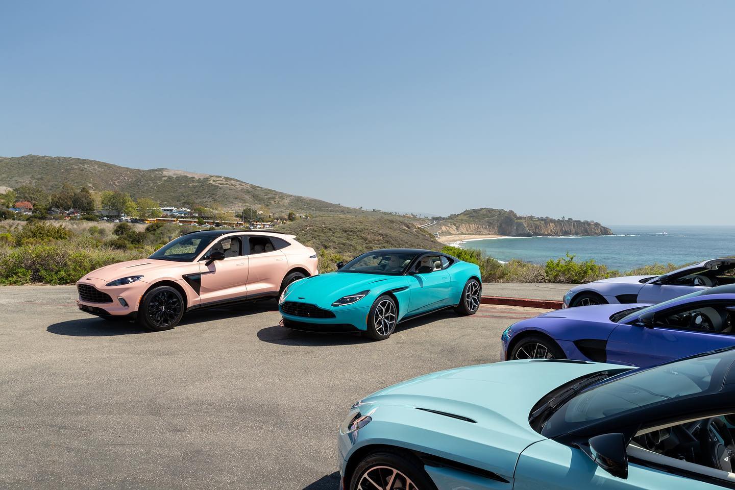 Aston Martin Pastel Collection Features Colorful Vantage, DB11 And DBX