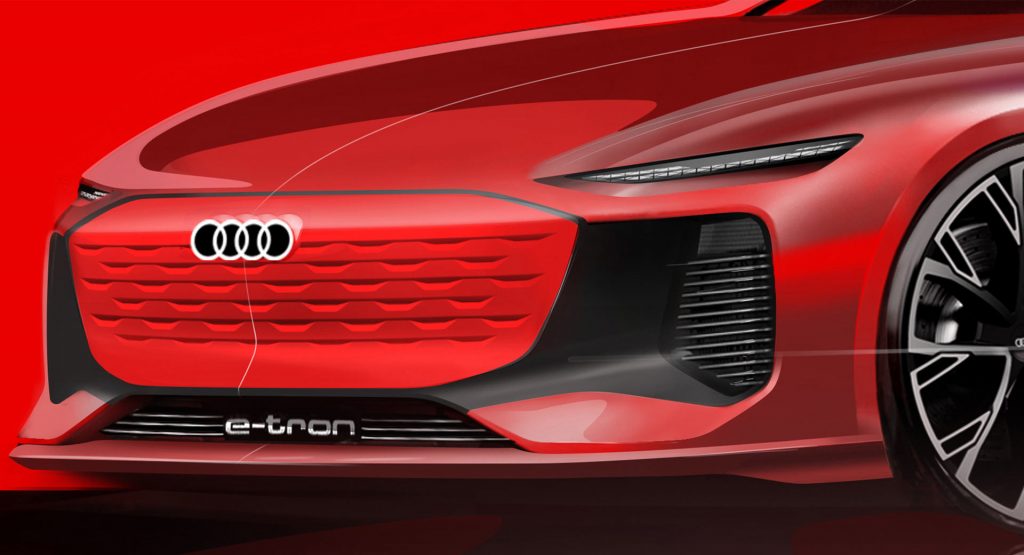  Audi Teases A Mysterious New E-Tron For Shanghai
