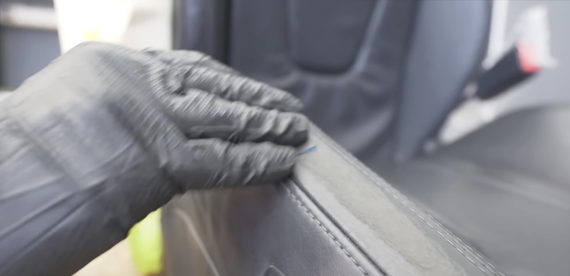 How to Repair Damaged Car Seat Audi R8 Leather Repair Steps 