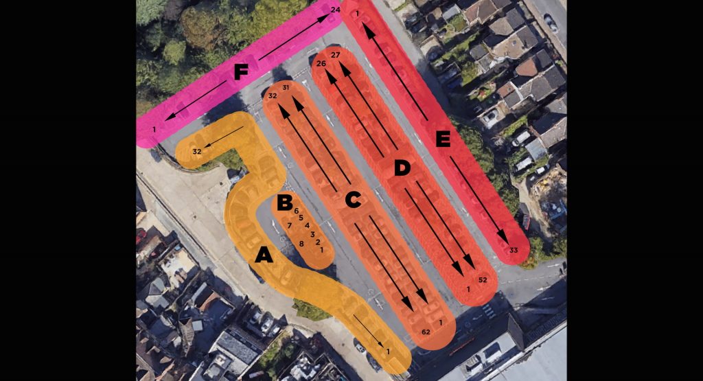  Man Makes It His Mission To Park In All 211 Spots At Local Supermarket, Succeeds After 6 Years
