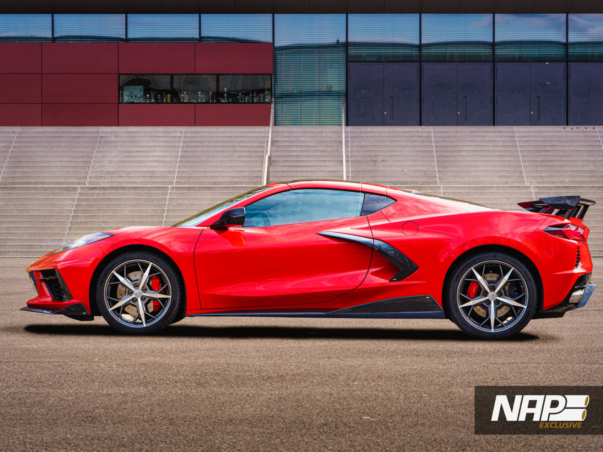 German Tuner Gives The C8 Corvette Aero Parts And A New Exhaust