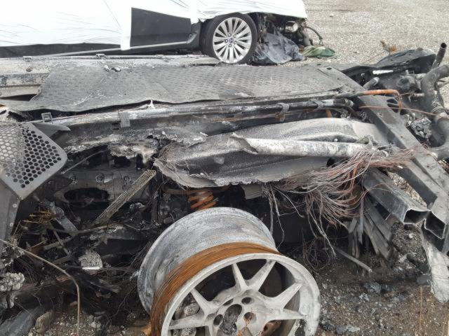 This Crumpled And Burnt Mess Used To Be A Ford GT – And It’s For Sale!
