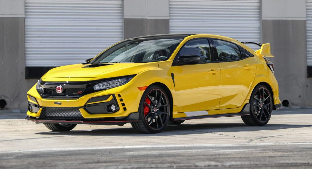  2021 Honda Civic Type R Limited Edition Auctioned Off Is One Of 600