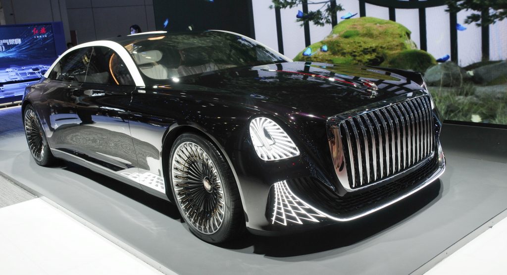  The Hongqi L-Concept Is A Chinese Limo With A Chandelier And No Steering Wheel