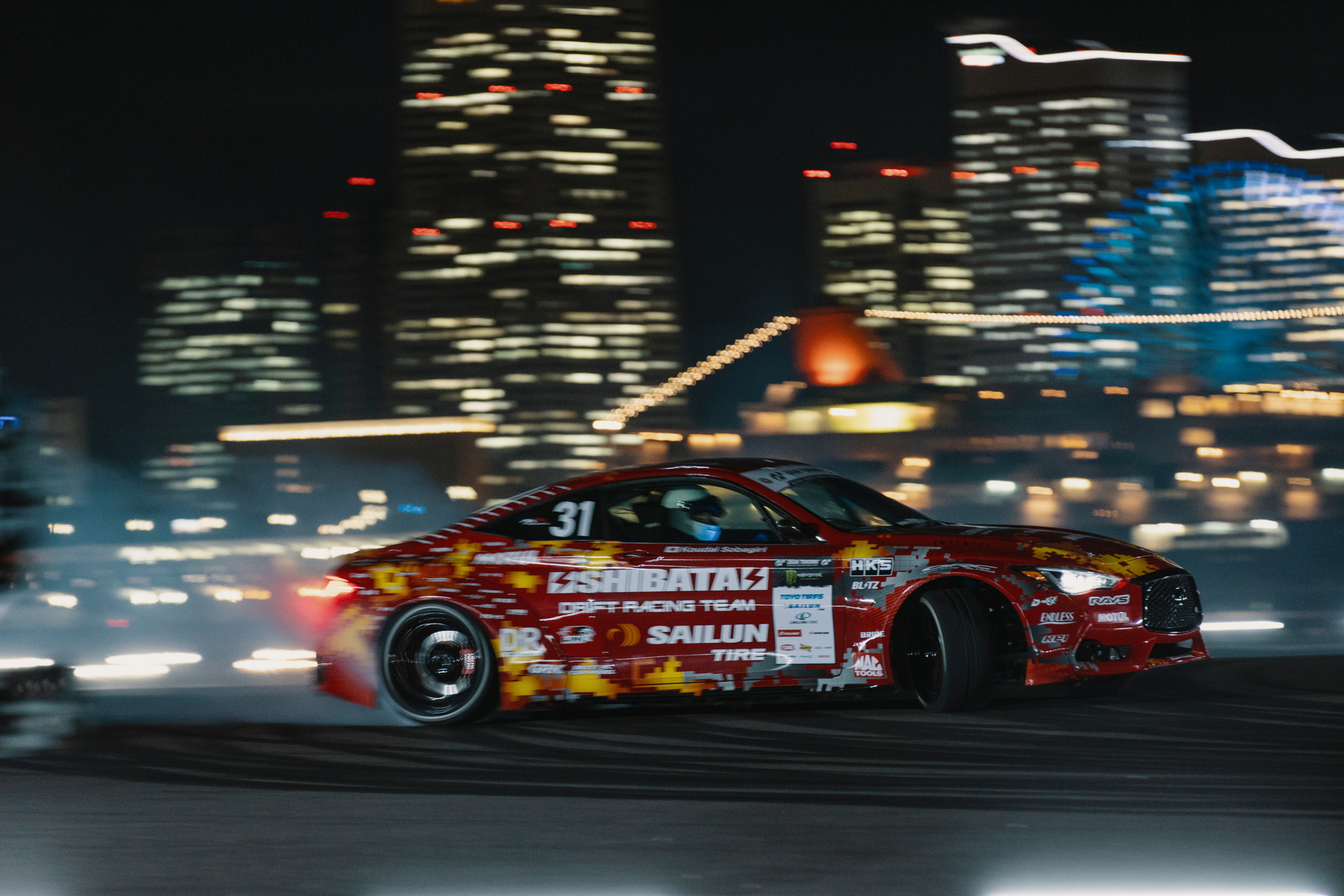 Envious Of America’s Infiniti Q60, Japanese Drifters Imported It For Competition And Gave It 1,000-HP