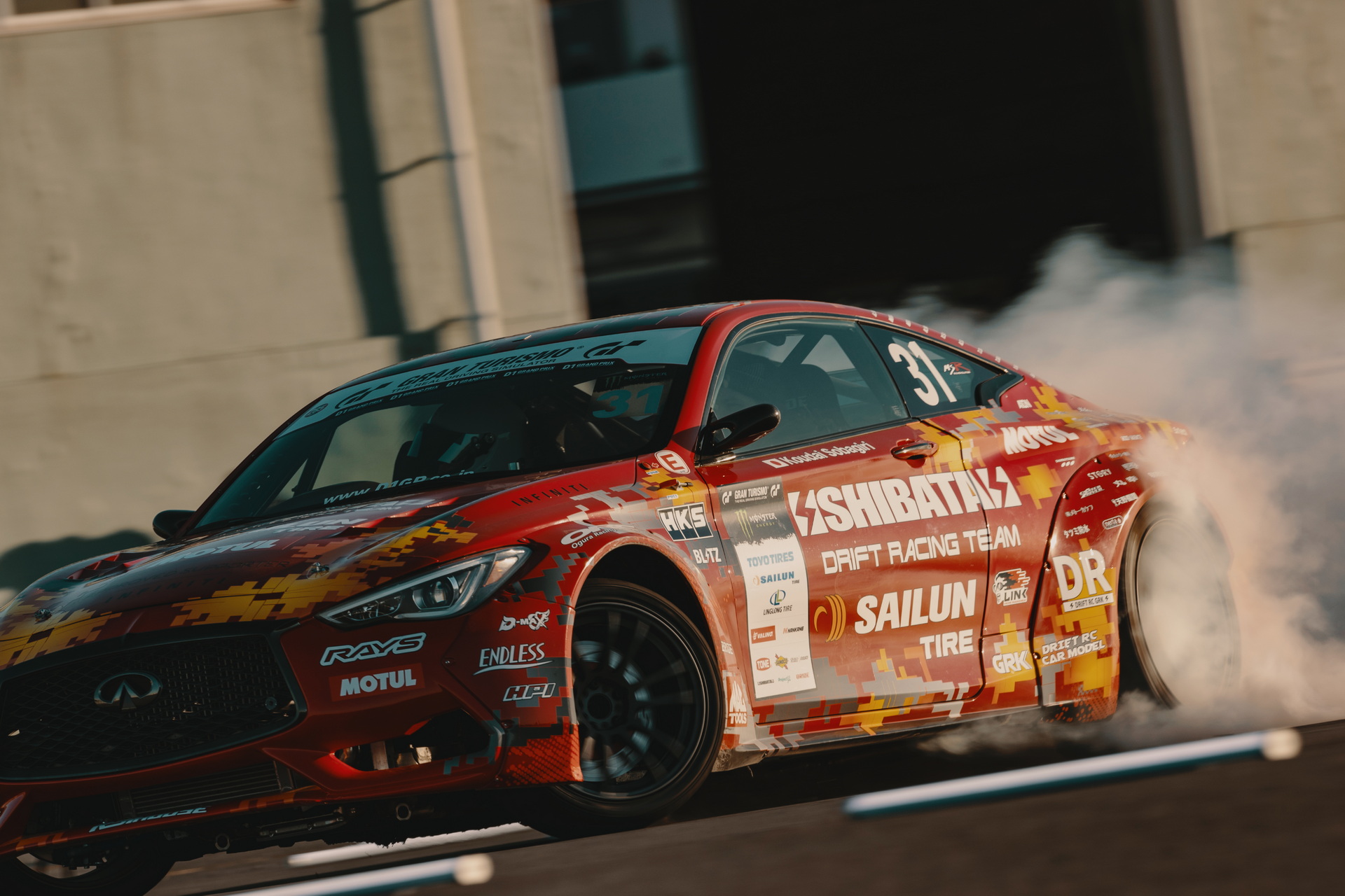Envious Of America’s Infiniti Q60, Japanese Drifters Imported It For Competition And Gave It 1,000-HP