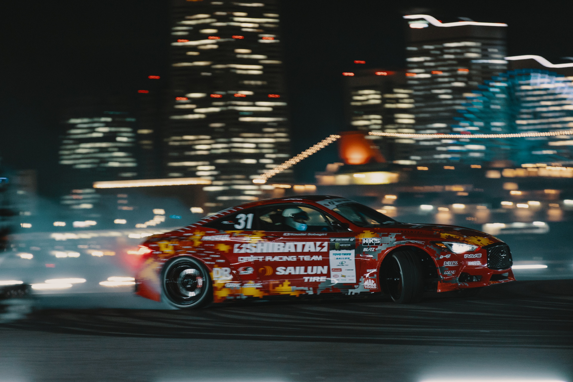 Envious Of America’s Infiniti Q60, Japanese Drifters Imported It For Competition And Gave It 1,000-HP