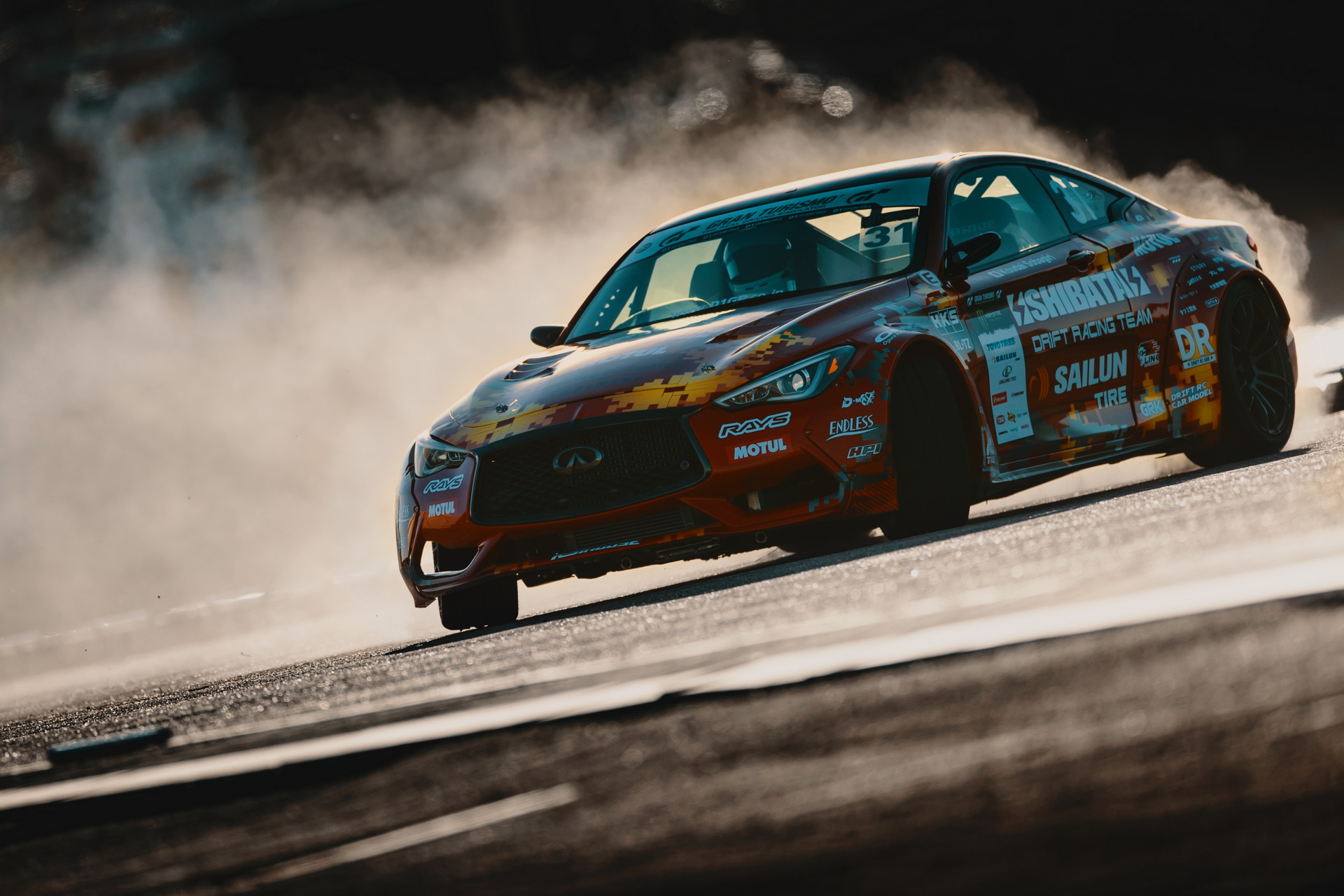 Envious Of America’s Infiniti Q60, Japanese Drifters Imported It For Competition And Gave It 1,000-HP