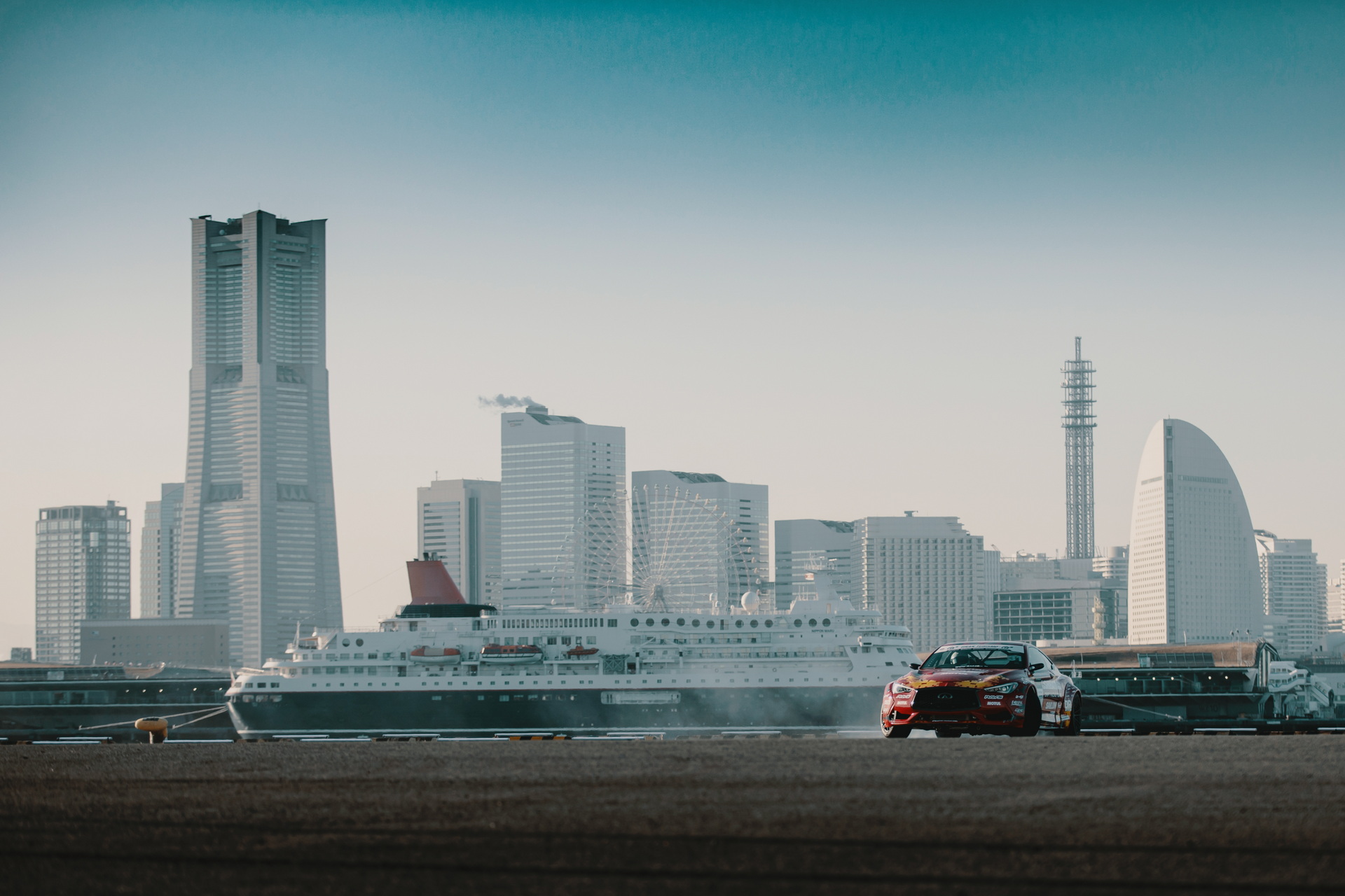 Envious Of America’s Infiniti Q60, Japanese Drifters Imported It For Competition And Gave It 1,000-HP