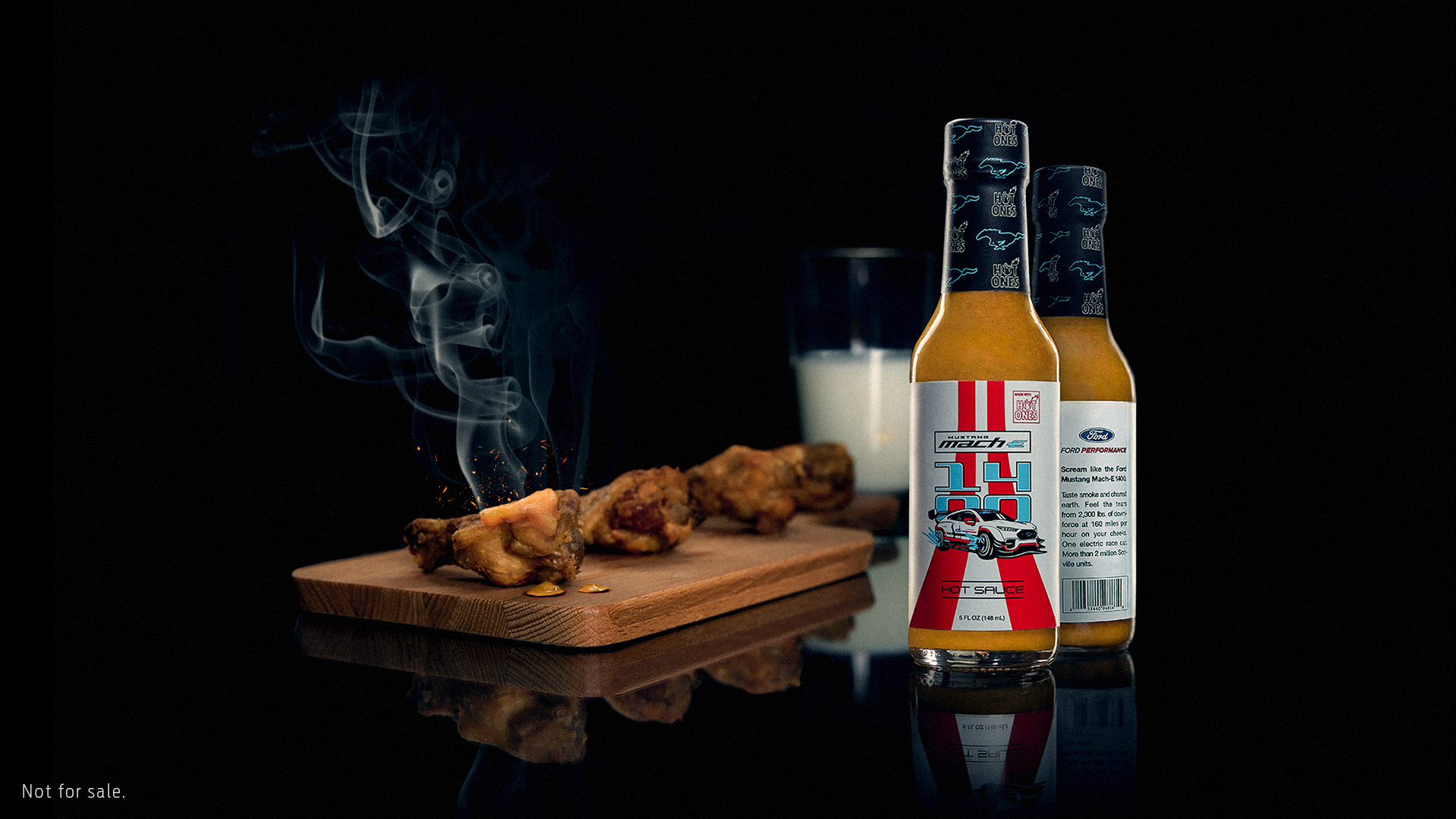 Ford Commissions Hot Sauce From Hot Ones To Bottle The Sensation Of The Mach-E 1400