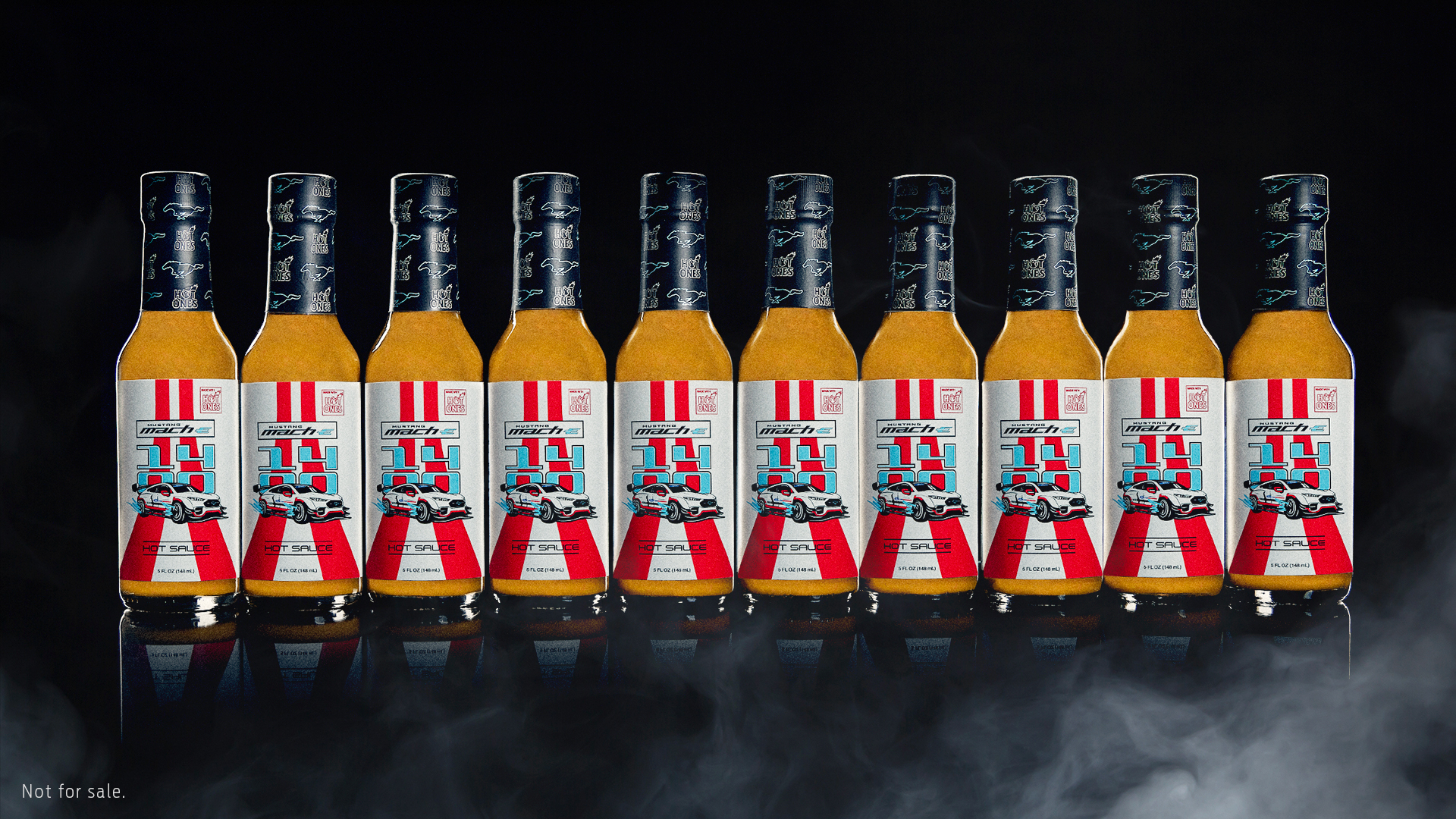 Ford Commissions Hot Sauce From Hot Ones To Bottle The Sensation Of The Mach-E 1400