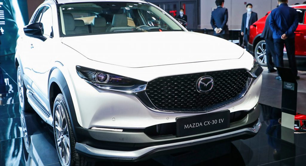  Mazda Lifts The Veil On CX-30 EV At Shanghai Auto Show