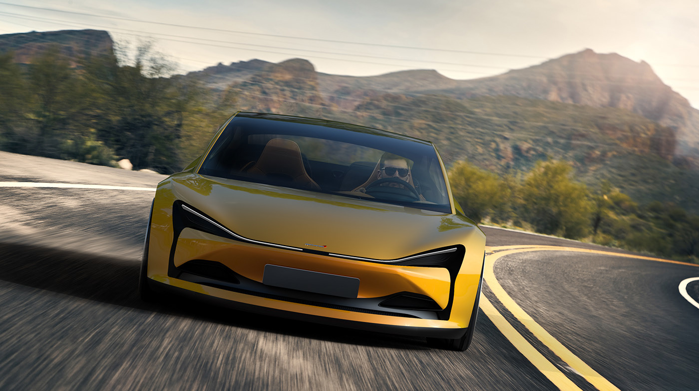 Designer Creates The Super Sedan McLaren Won’t Build