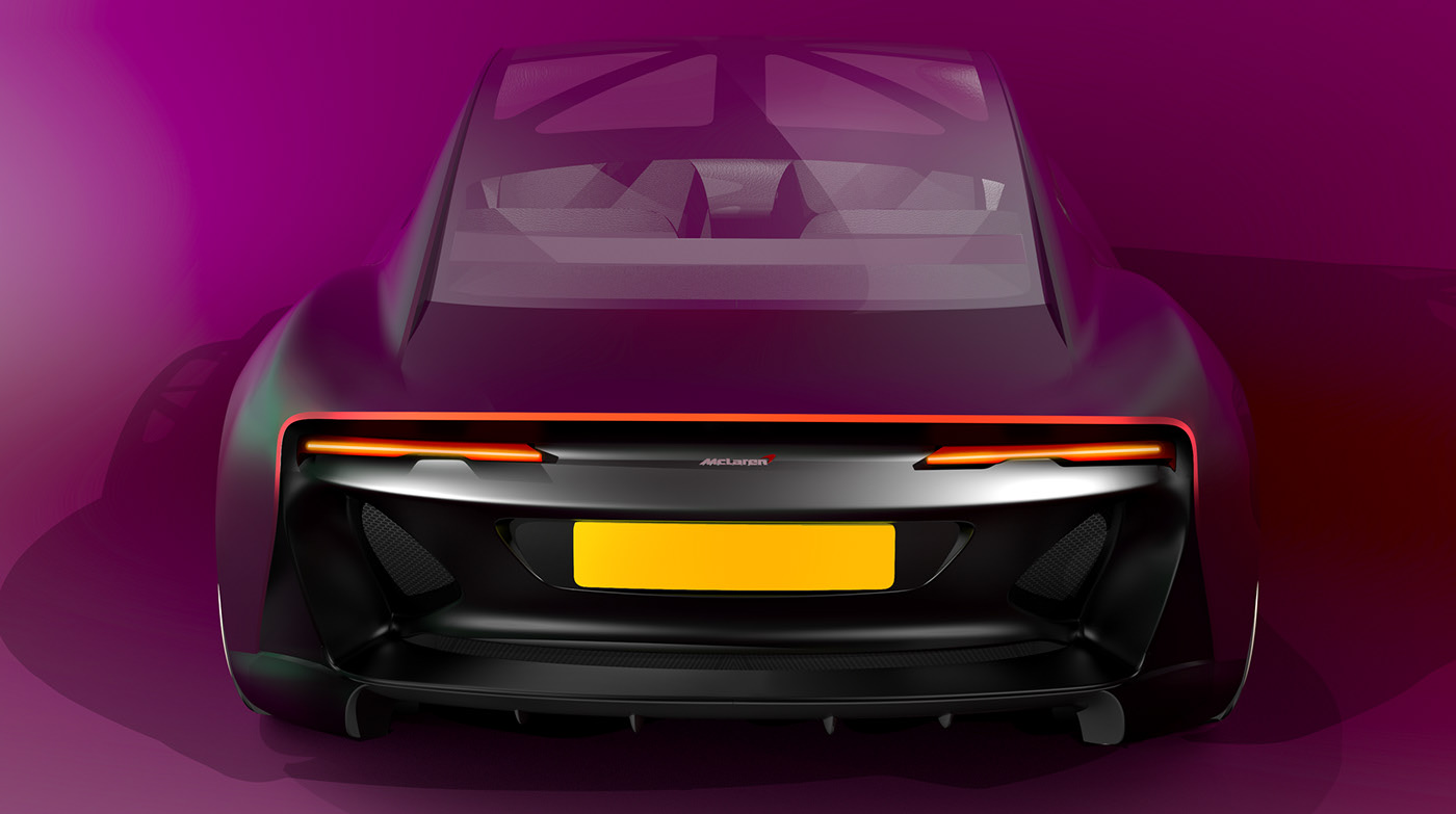 Designer Creates The Super Sedan McLaren Won’t Build