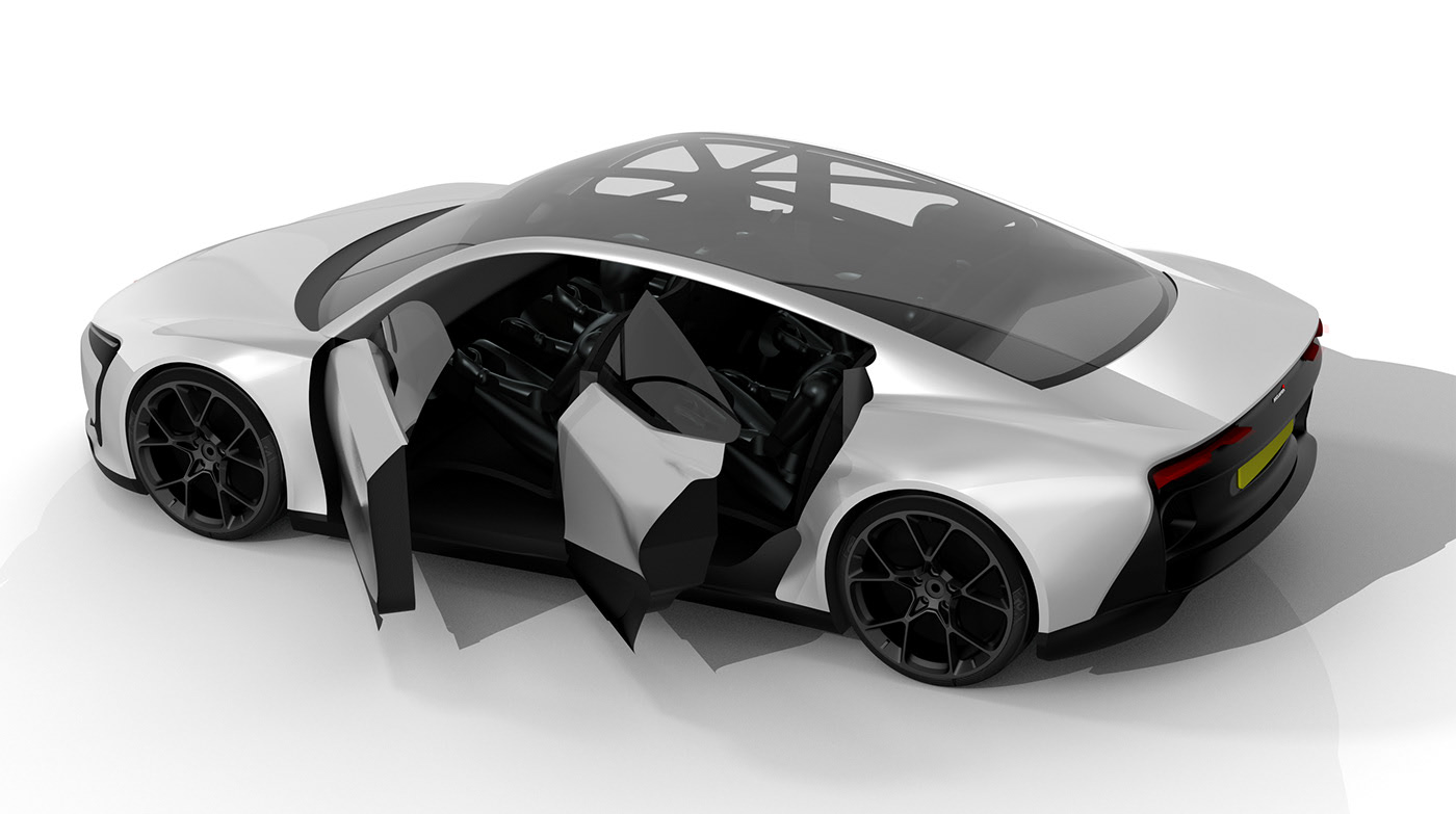 Designer Creates The Super Sedan McLaren Won’t Build