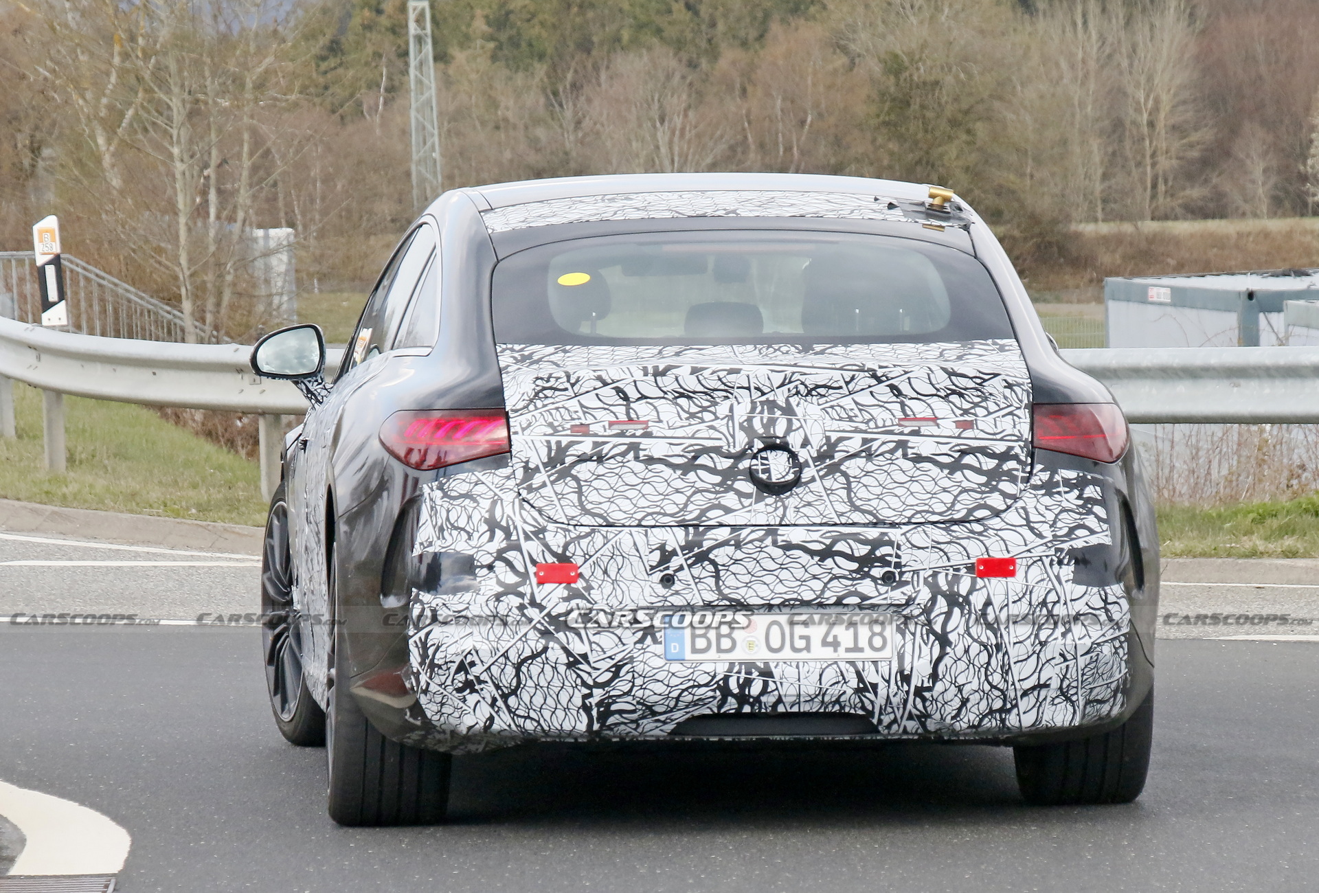 Hotter Mercedes-AMG EQS Electric Performance Sedan Spotted Out In The Open Again