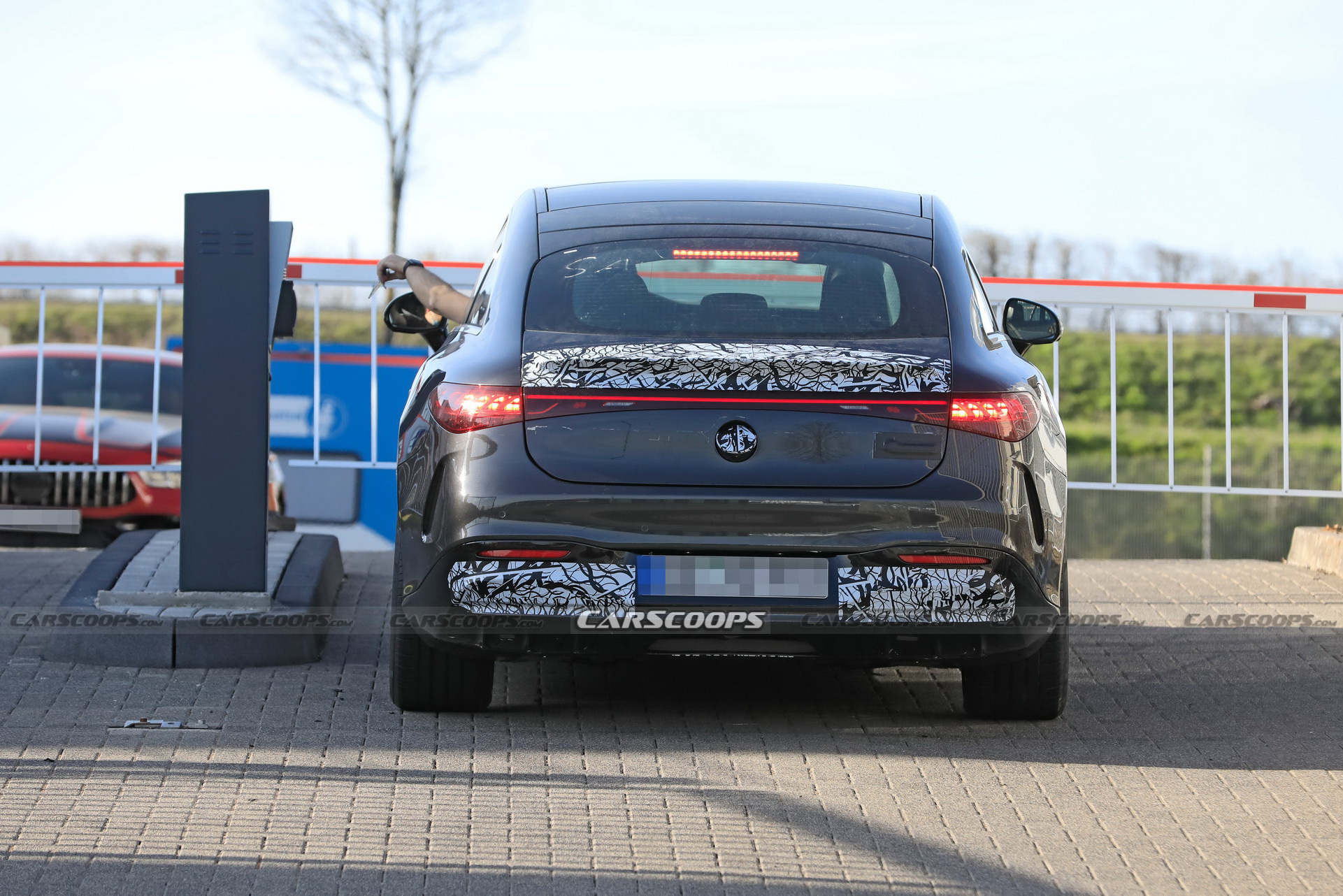 Hotter Mercedes-AMG EQS Electric Performance Sedan Spotted Out In The Open Again