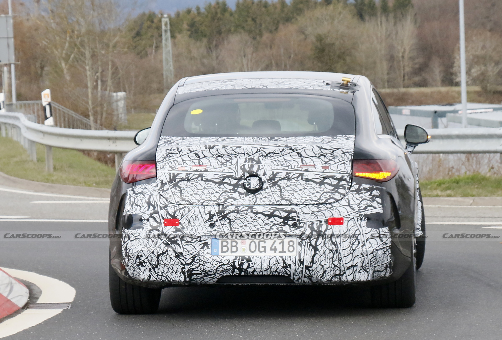 Hotter Mercedes-AMG EQS Electric Performance Sedan Spotted Out In The Open Again
