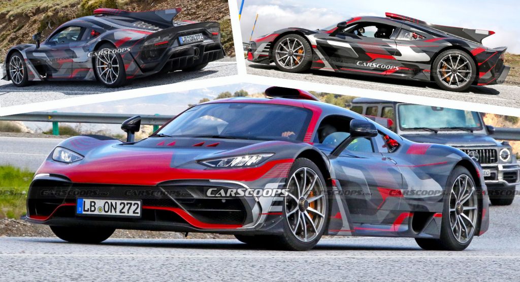  Multimillion-Dollar Mercedes-AMG ONE Hypercar Drops Disguise – And Its Giant Rear Wing