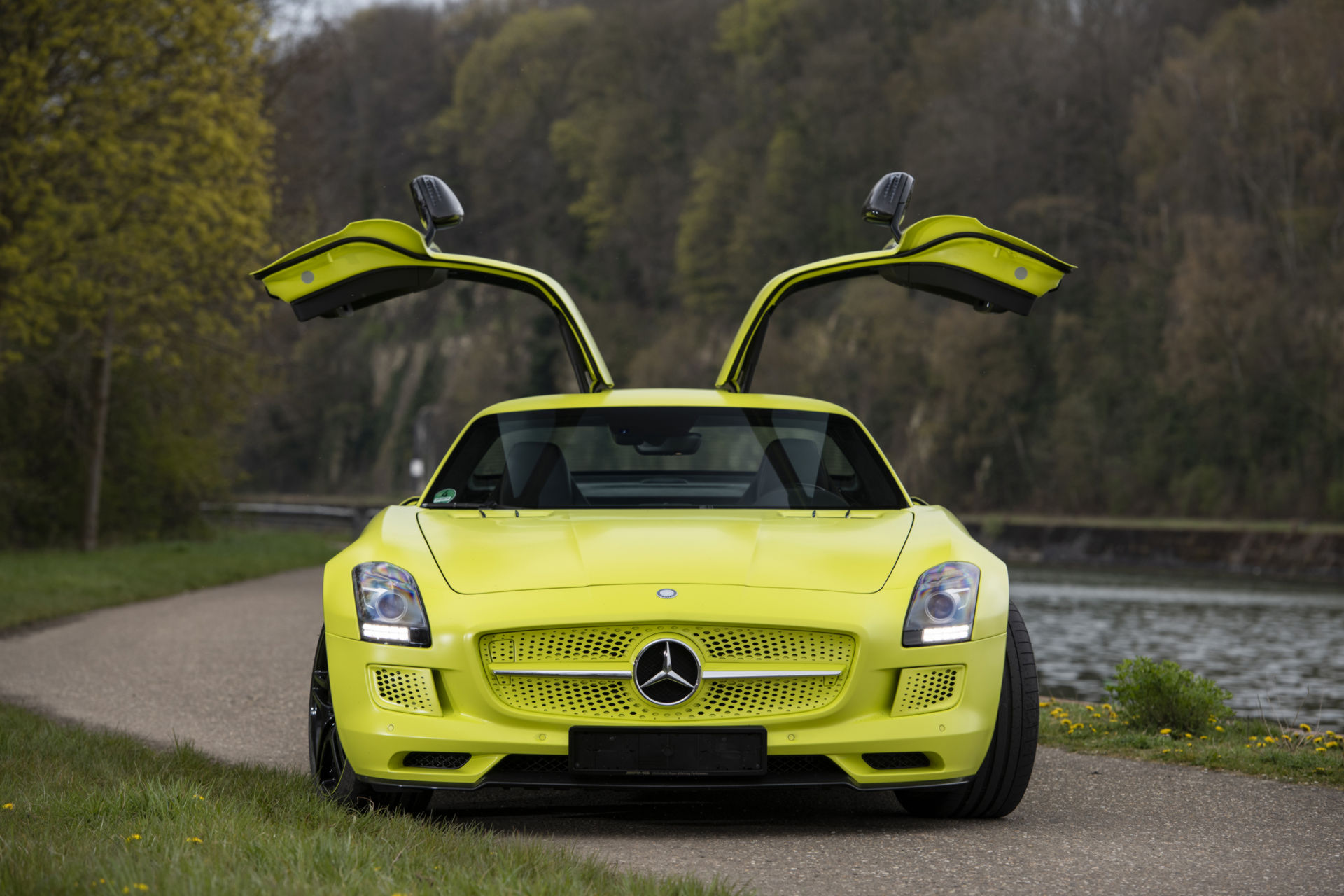 Mercedes-Benz Built Less Than 100 Examples Of The SLS AMG Electric Drive