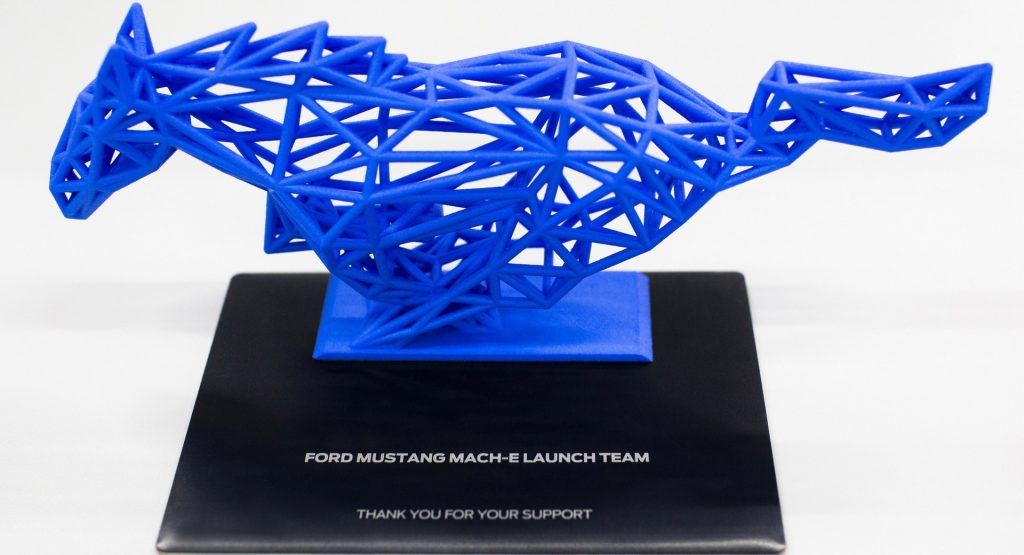  Ford Is Gifting A 3D Printed Pony Sculpture To All Mustang Mach-E First Edition Buyers