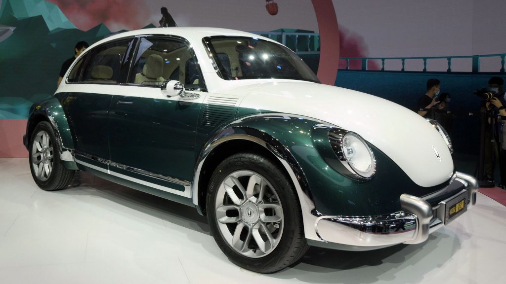  What The Punk Cat? A Four-Door Electric Beetle Debuts In China But It’s Not Made By VW