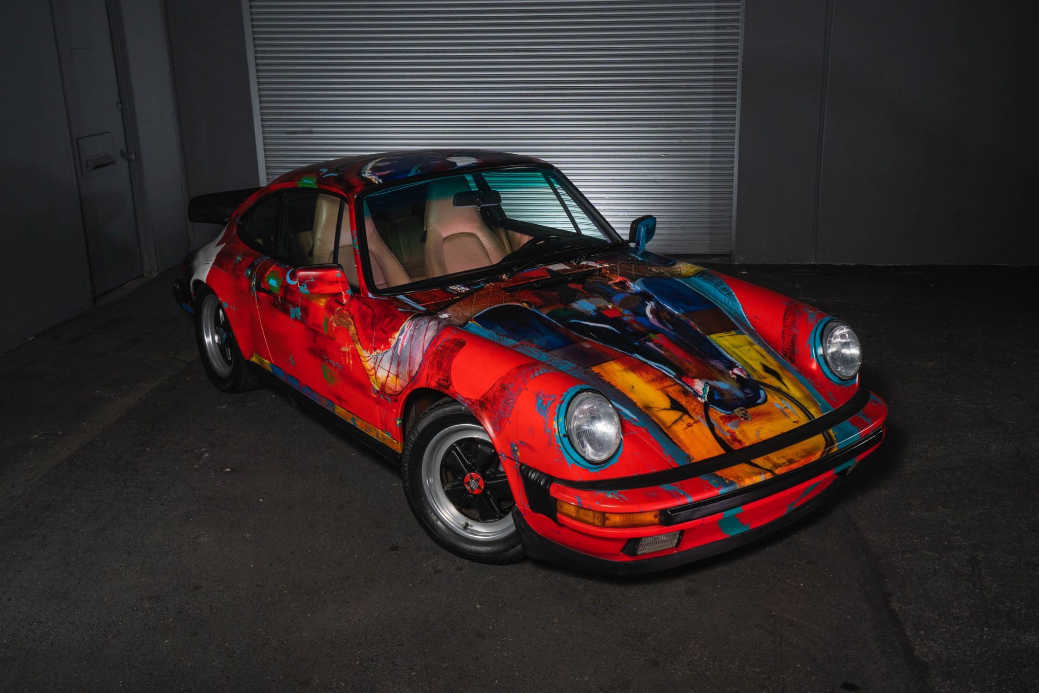 Some See Art, Others See Crime In This 1989 Porsche 911 Carrera Art Car