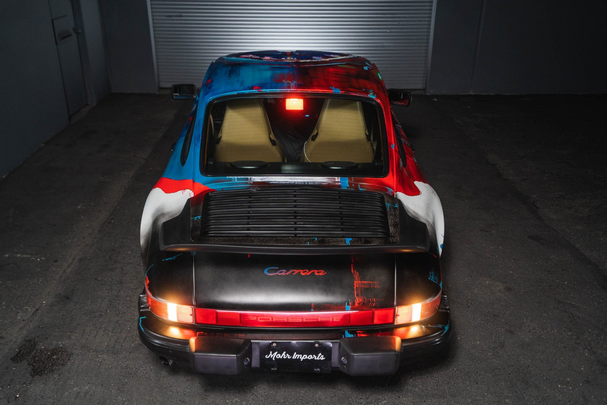 Some See Art, Others See Crime In This 1989 Porsche 911 Carrera Art Car