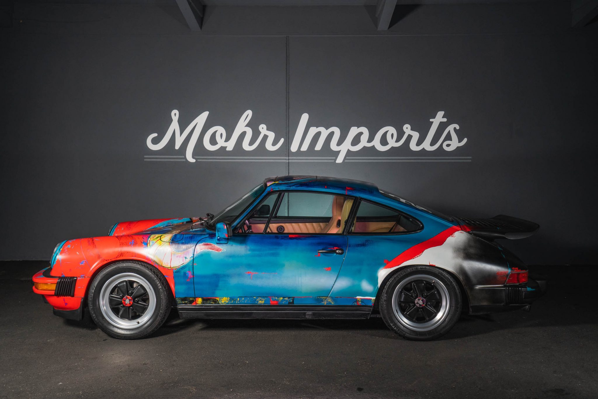 Some See Art, Others See Crime In This 1989 Porsche 911 Carrera Art Car