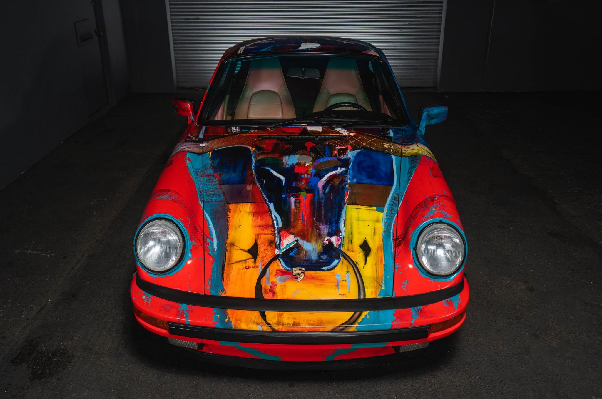 Some See Art, Others See Crime In This 1989 Porsche 911 Carrera Art Car