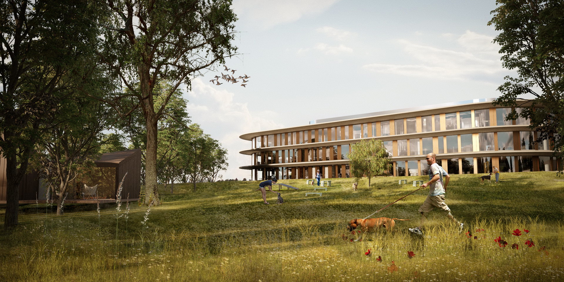 Rimac’s New Production Campus Has A Race Track With A Mandatory Drift Corner