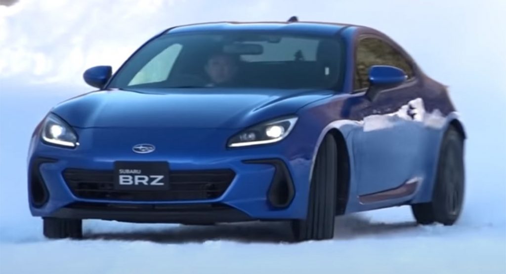  Subaru Demonstrates The 2022 BRZ’s Playfulness In The Snow